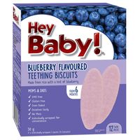 Hey Baby! Blueberry Teething Biscuits 